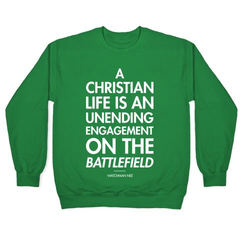 "Christian Life" Watchman Nee Crewneck Sweatshirt